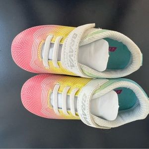 Rainbow Soccer Cleats - Toddler Girls 8T